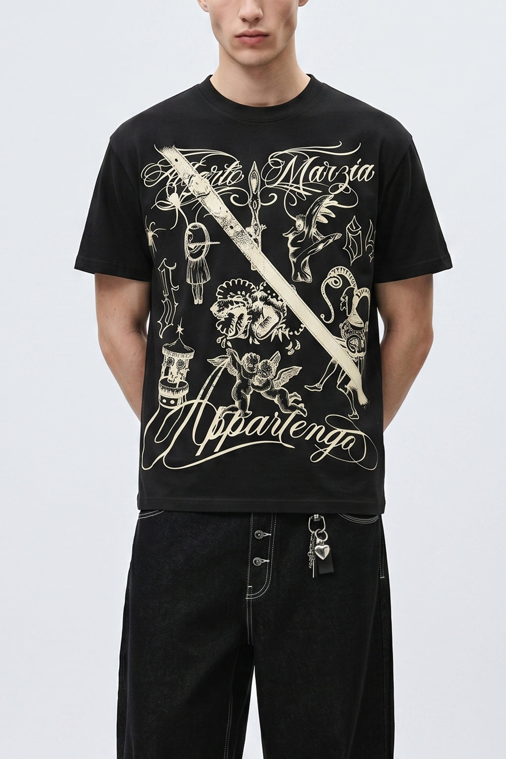 Tattoo tee - Black