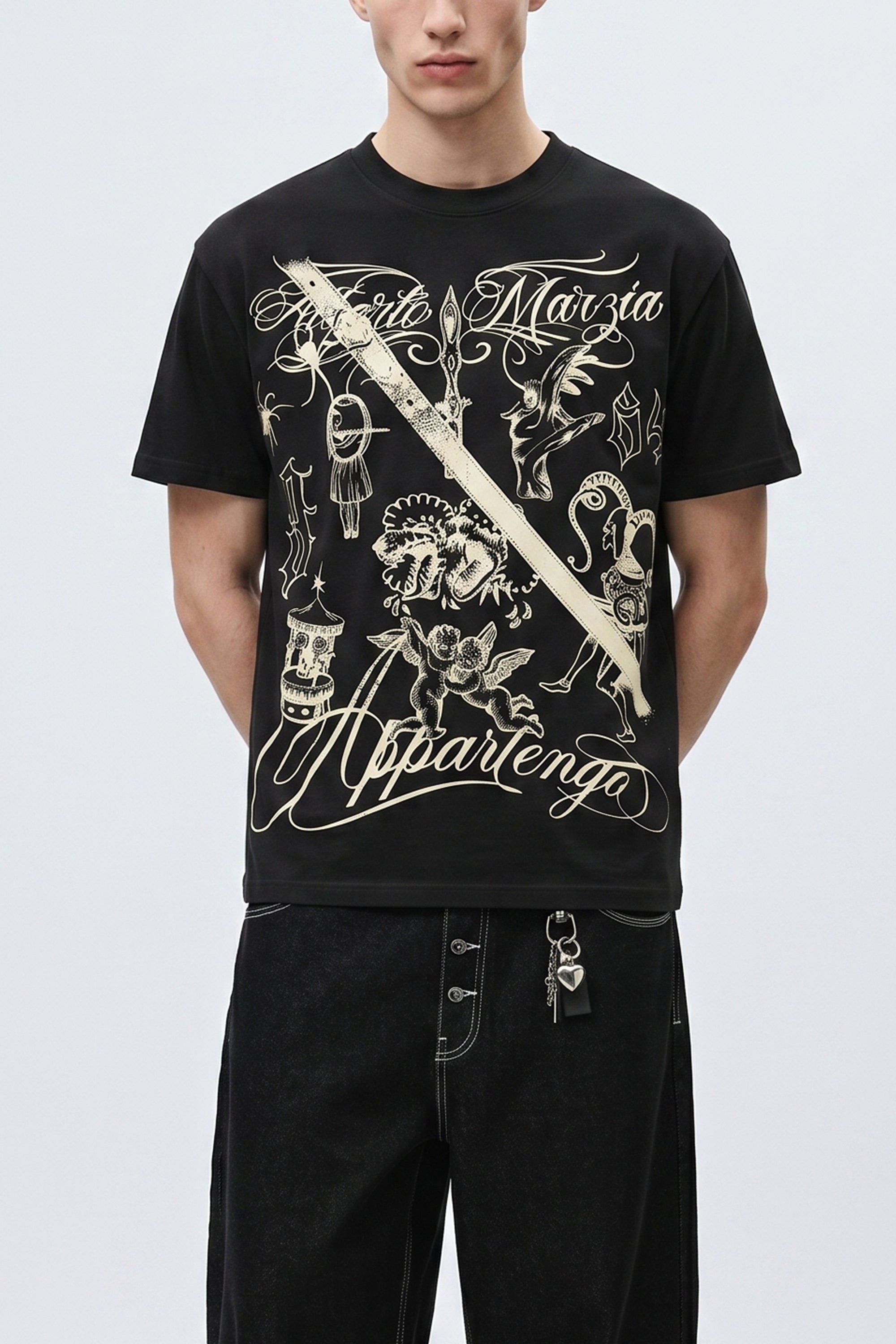 Tattoo tee - Black