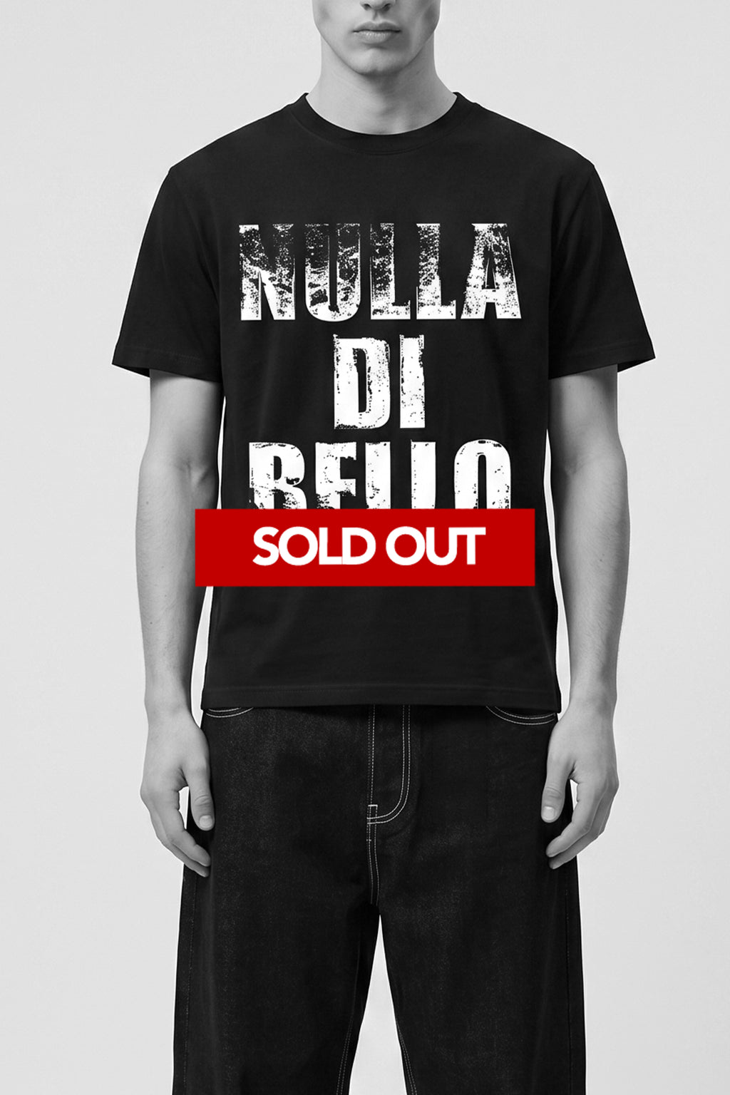 Nulla di Bello tee - Black