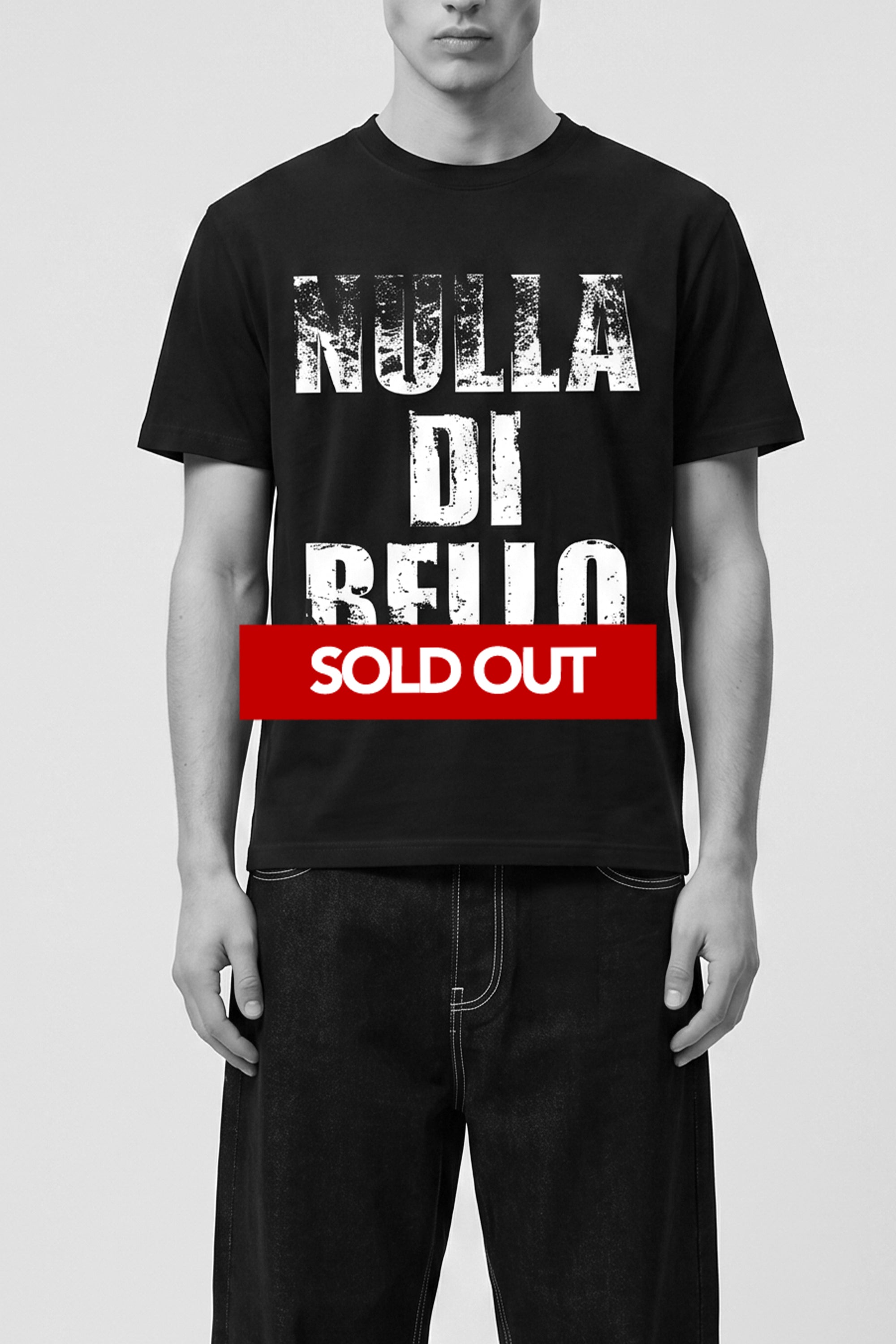 Nulla di Bello tee - Black