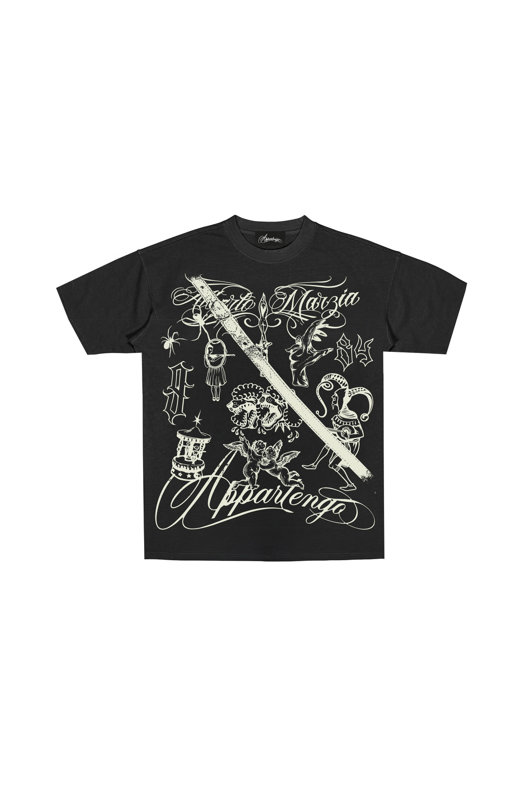 Tattoo tee - Black